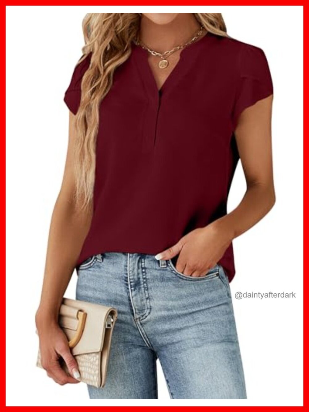 Womens Dressy Casual Button Down Blouse Short Sleeve Work Top